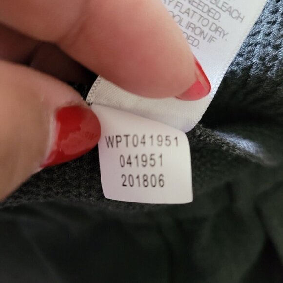 Pure Jill by J. Jill Wide Leg Crepe Pants Trousers Gray Sz XL Women's Relaxed - Picture 12 of 12